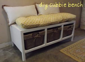 How to Build a Storage Bench with Cubbies