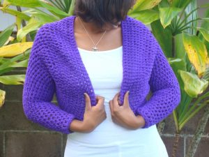 How to Crochet a Shrug