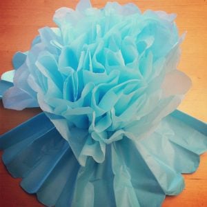 How to Make Giant Tissue Paper Flowers