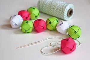How to Make Paper Garland