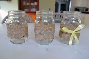 Mason Jar Candle Holders