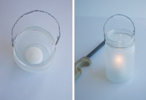 Mason Jar Candle Lights
