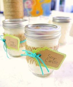 Mason Jar Soy Candles