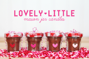 Mini Mason Jar Candles