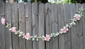 Paper Flower Garland DIY