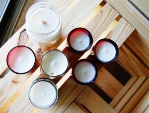 Small Mason Jar Candles