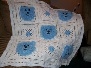 Teddy Bear Afghan Crochet Pattern