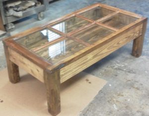 Window Shadow Box Coffee Table