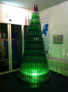 Beer Bottle Christmas Tree