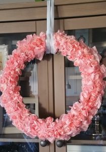 Creative Coffee Filter Wreath