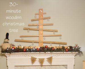 DIY Wooden Christmas Tree