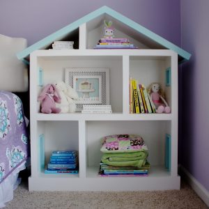 Dollhouse Storage Bookcase