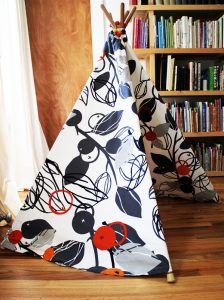 Fabric DIY Teepee