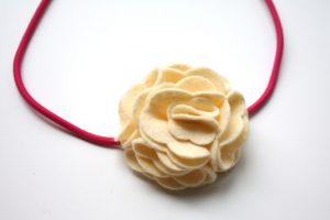 Felt Flower For Headband