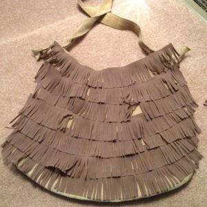 Fringe Duct Tape Purse