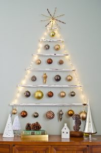 Hanging Wooden Christmas Tree