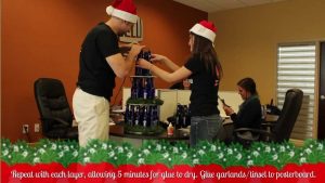 How to Make a Wine Bottle Christmas Tree