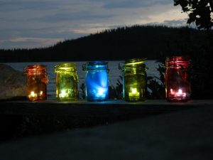 Mason Jar Lanterns Wedding