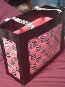 Messenger Duct Tape Purse