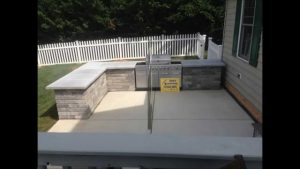 Outdoor Kitchen Island