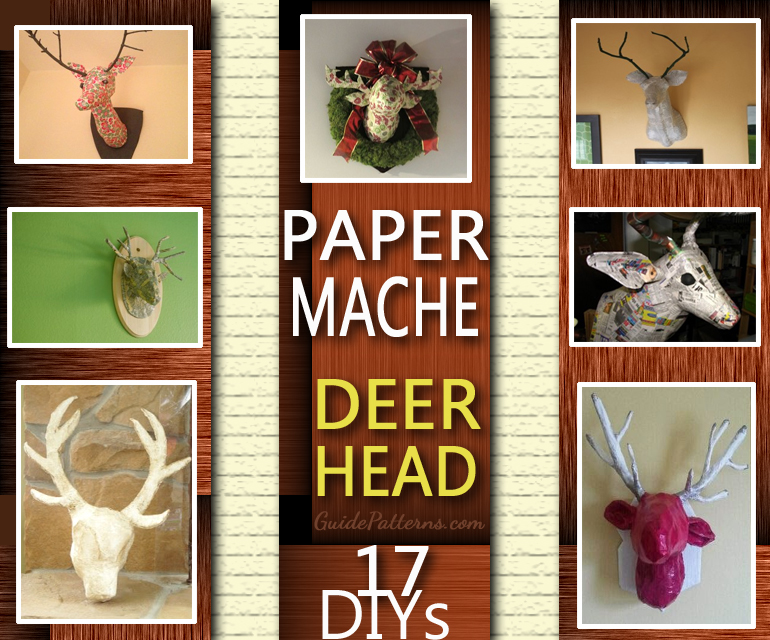 Paper Mache Deer Head Ideas