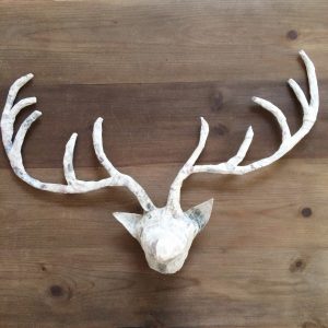 Paper Mache Deer Head Tutorial