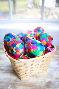 Easter Paper Mache Eggs