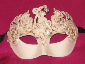 Paper Mache Venetian Mask