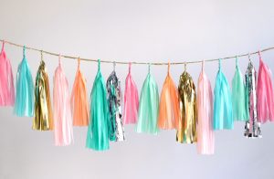 Paper Tassel Garland