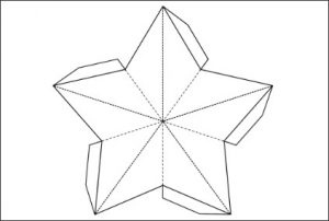 Printable Paper Star Template