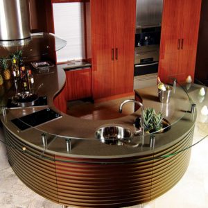 Round Kitchen Island