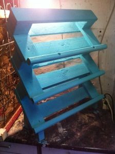 Shoe Rack Made From Pallets