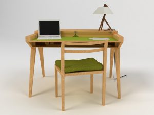 Small Sawhorse Desk