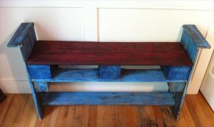 Unique Pallet Shoe Rack Idea