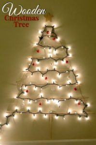 Wooden Christmas Tree Craft