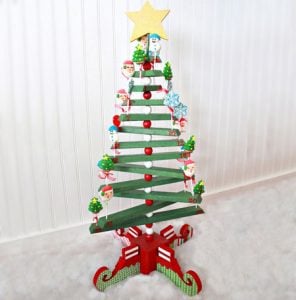 Wooden Christmas Tree Idea