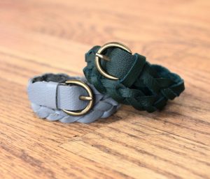 Braided Leather Wrap Bracelet