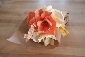 Crepe Paper Flower Bouquet