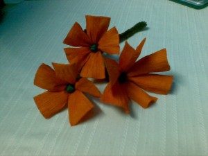 Crepe Paper Flowers Instructions