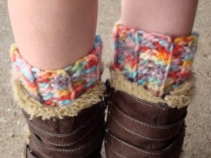 Crochet Boot Cuff