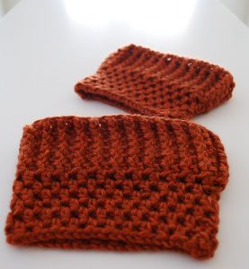 Crochet Boot Cuffs Pattern