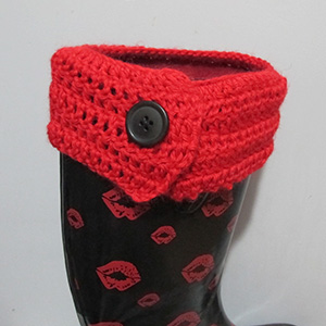 Crochet Boot Cuff Topper