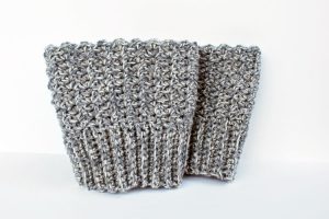 Crochet Reversible Boot Cuffs