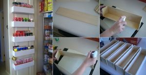 DIY Door Spice Rack