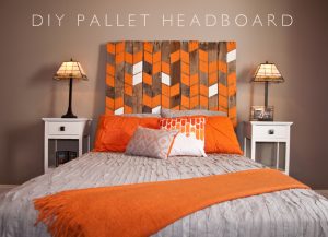 DIY Pallet Headboard