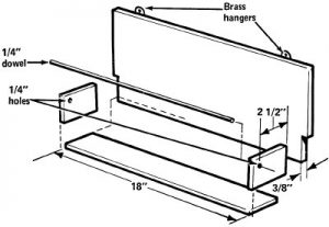 DIY Spice Rack Plan