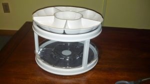 DIY Spinning Spice Rack