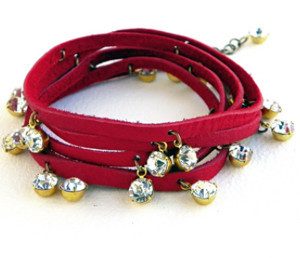 Double Wrap Leather Bracelet