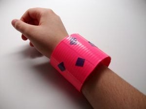 Duct Tape Bracelet Idea