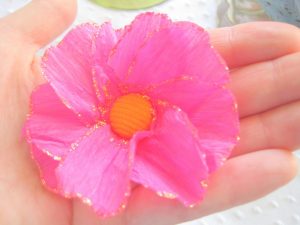 Easy Crepe Paper Flower